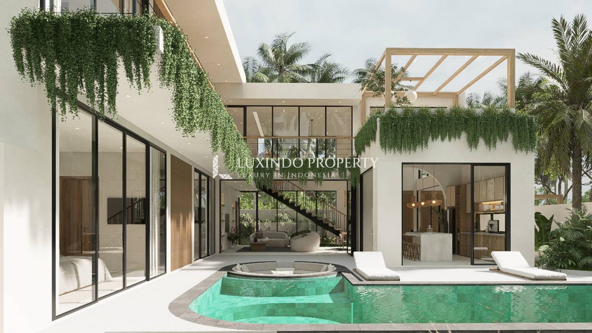 TUMBAK BAYUH - 4-BEDROOM TROPICAL LUXURY VILLA WITH JUNGLE VIEW (LHV983)